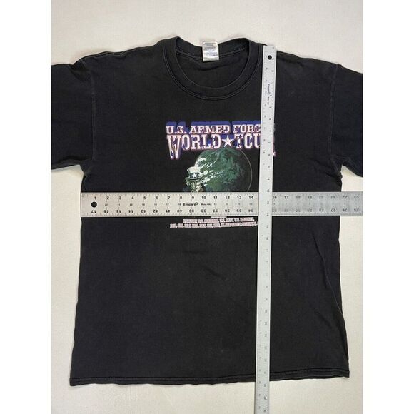 VINTAGE US Armed Forces World Tour Looking For A Few Good Iraq T-shirt Men Large - Picture 6 of 6